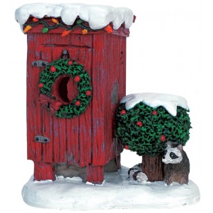 Christmas Outhouse